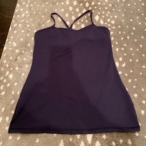 lululemon Powey Y in navy luon size 10